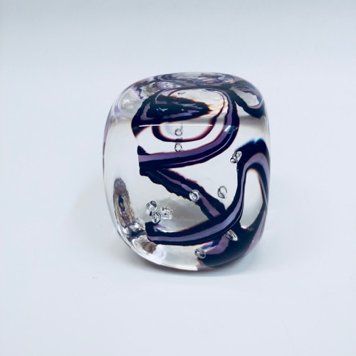 DB-660 Paperweight Square Purple $66 at Hunter Wolff Gallery